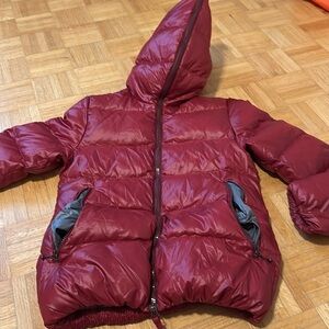 Duvetica Burgundy Puffer Jacket. NWOT